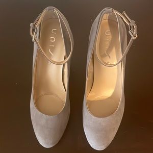 Greg suede 4 inch pumps